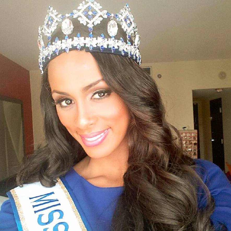 Genesis Davila Miss Mundo de Puerto Rico 2014